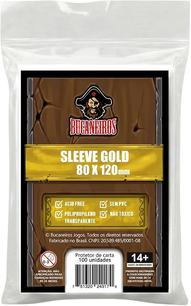 Sleeve GOLD (80 x 120)