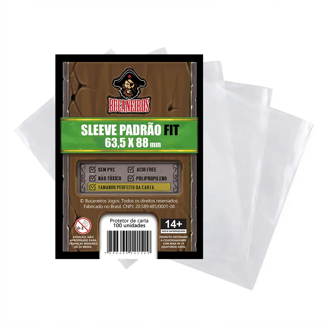 Sleeve PADRÃO FIT (Shield Perfect Size) para Magic e Pokémon